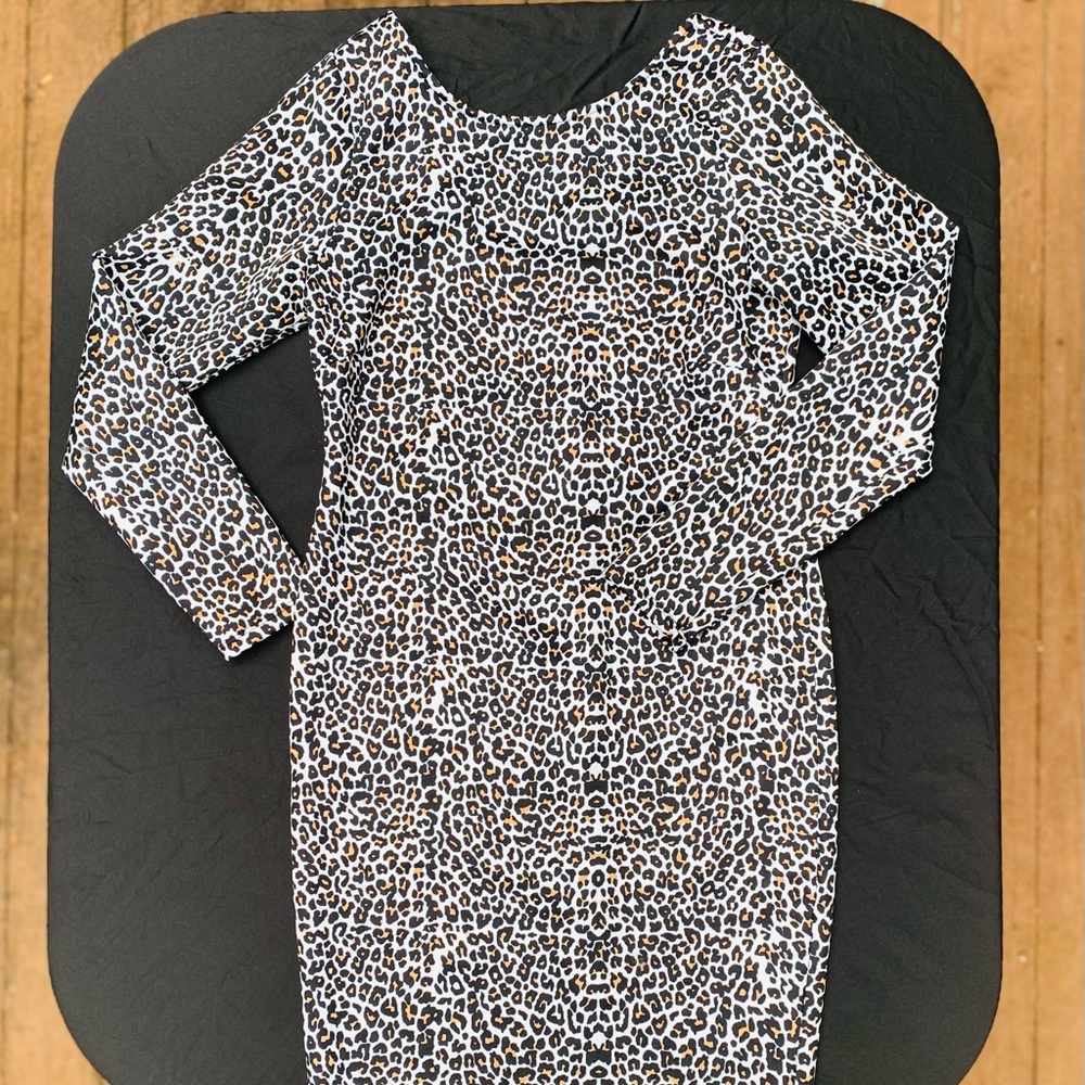 Spotted Leopard Dress